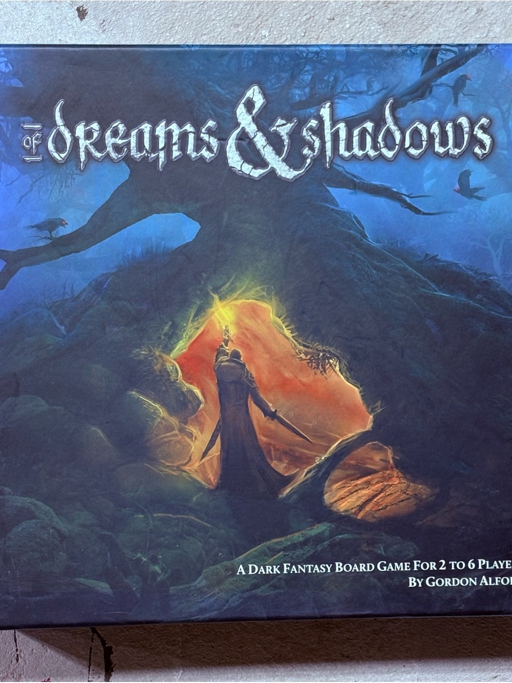 Of Dreams & Shadows Board Game - Dark Fantasy Open Box Factory Sealed Components